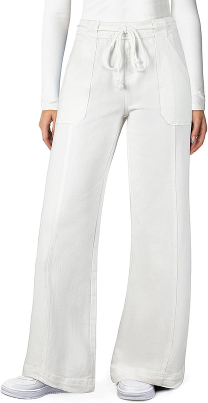 Wide Leg Denim Jeans