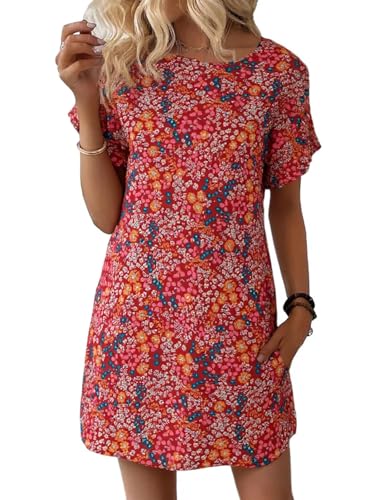 Floral T Shirt Dress