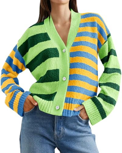Striped Cardigan