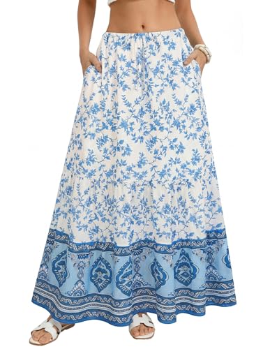 Boho maxi skirt