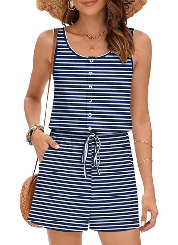 Sleeveless Jumpsuit Romper