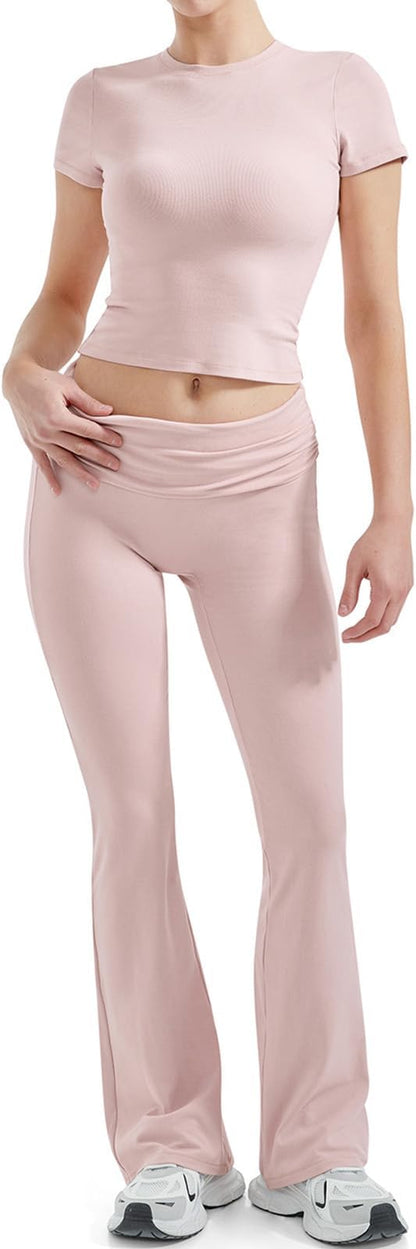 Foldover Leggings Set