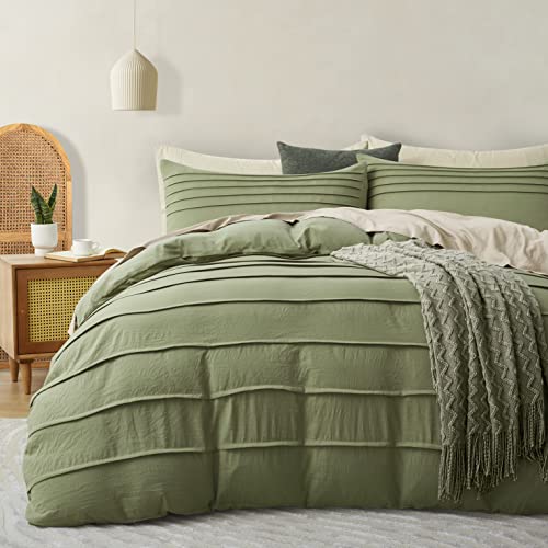 Oli Anderson Pleated Duvet Cover Set (3PCS)