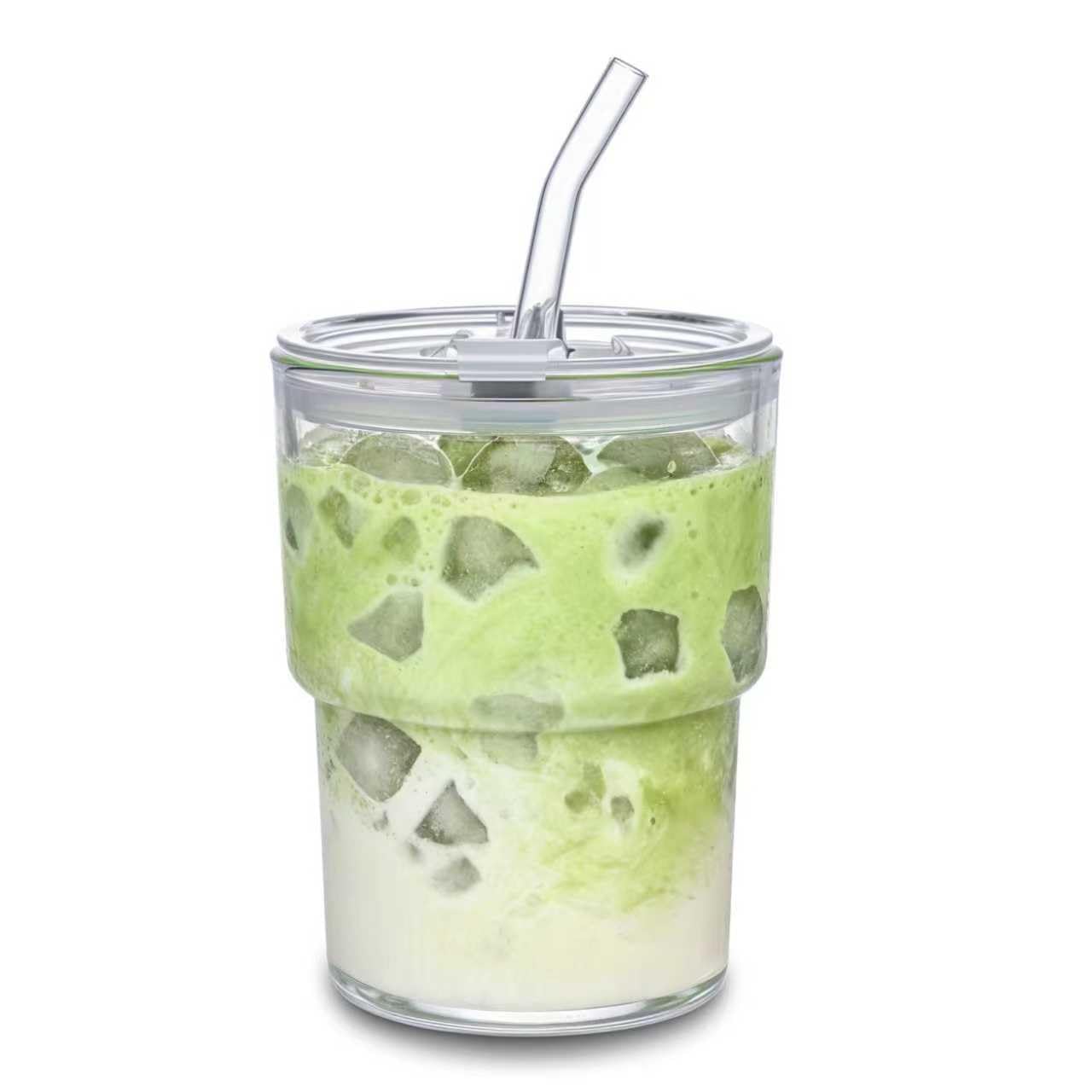 13oz Glass Coffee Tumbler