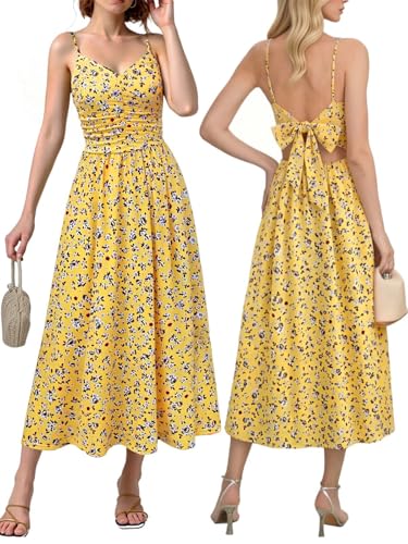 Floral Bow Tie Dress