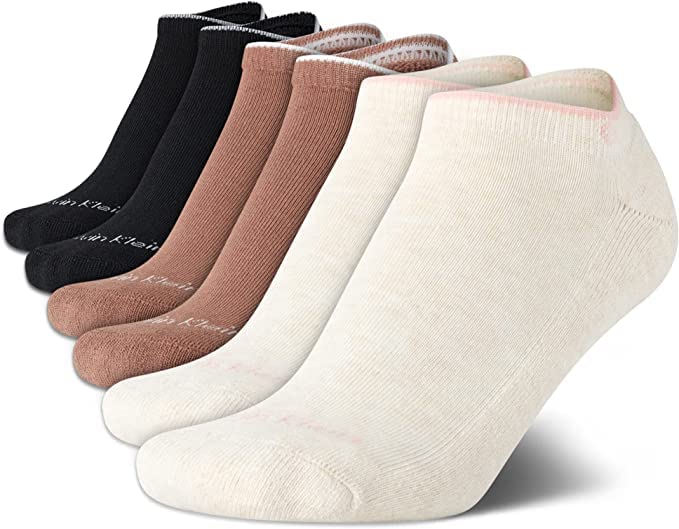 Calvin Klein No Show Socks 6pr