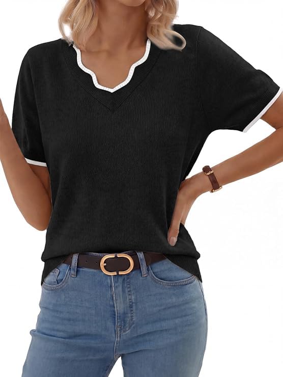 Short Sleeve Sweater