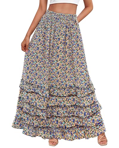 Flowy Floral Skirt