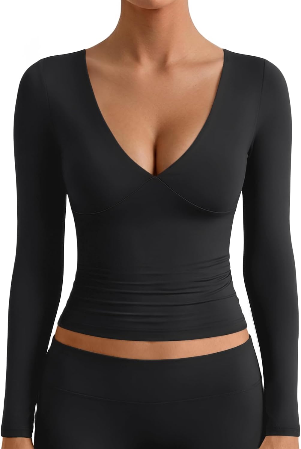 Double Lined V-Neck Shirt