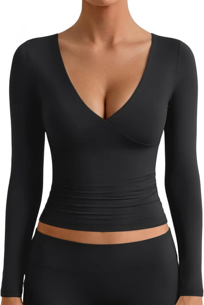 Double Lined V-Neck Shirt