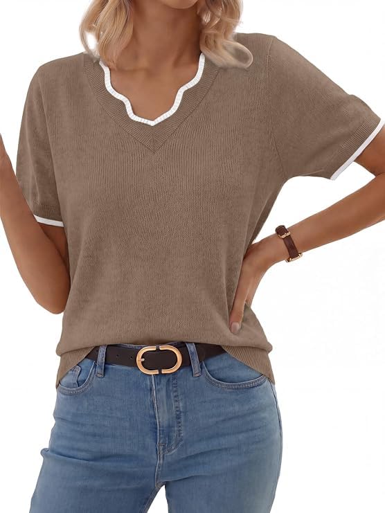 Short Sleeve Sweater