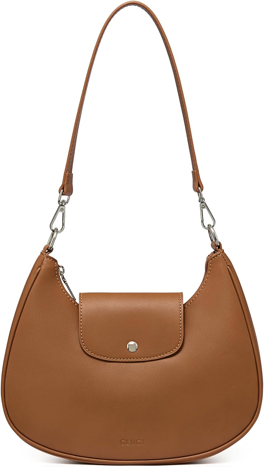 RFID Leather Hobo Bag