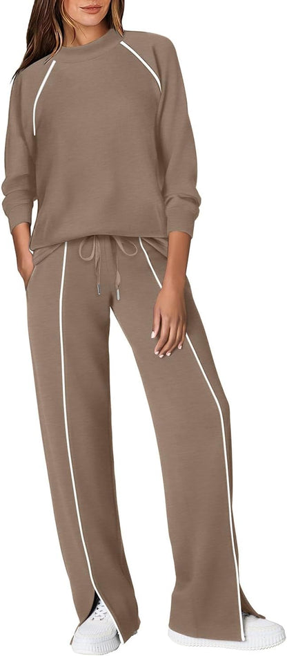 Mock Neck Fall Set