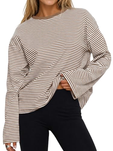 Cotton Oversized Striped Top