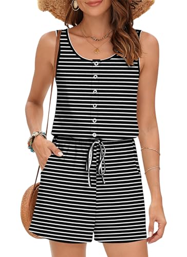 Sleeveless Jumpsuit Romper