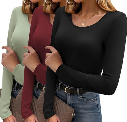 Long Sleeve Shirts (3PK)