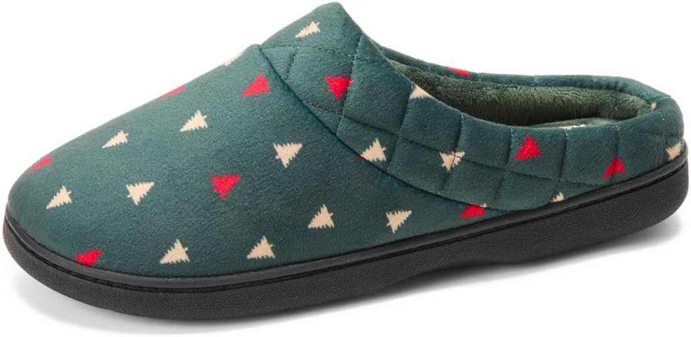 Memory Foam Christmas Slippers