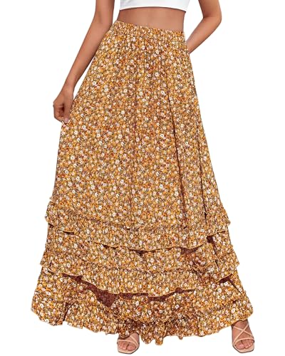 Flowy Floral Skirt