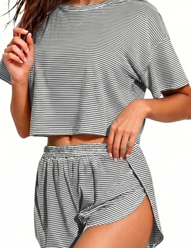 Striped Pajama Set