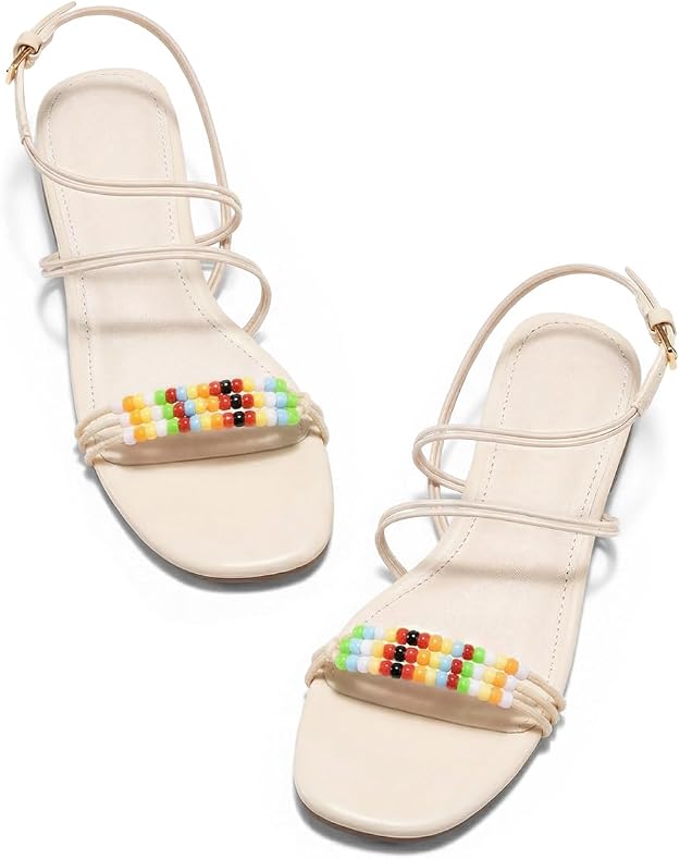 Strappy Flat Sandals