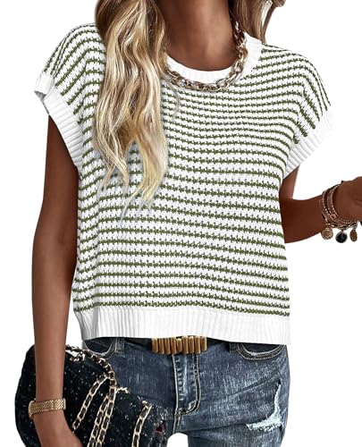 Short Sleeve Sweater Vest