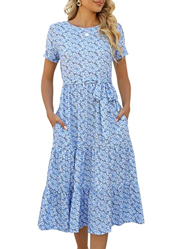 Tiered Midi Dress