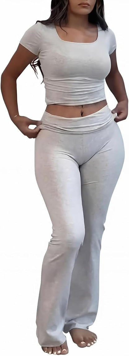 Square Neck Lounge Set