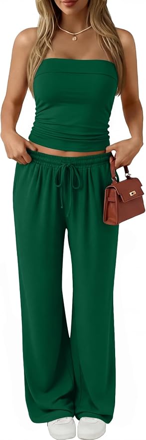 Tube Top Lounge Set