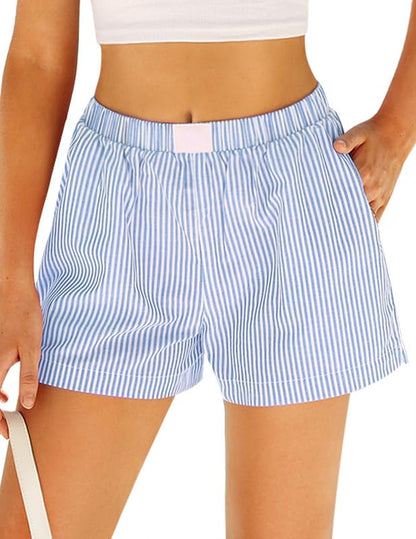 Cotton Gingham Shorts