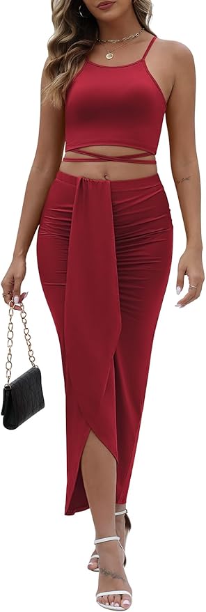 Slit Maxi Skirt
