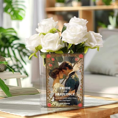Book-Shaped Flower Vase