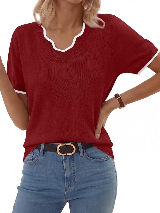 Short Sleeve Sweater