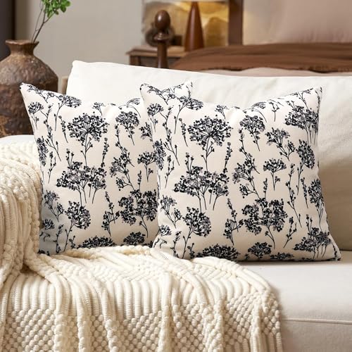 Vintage Floral Pillow Covers 2pc