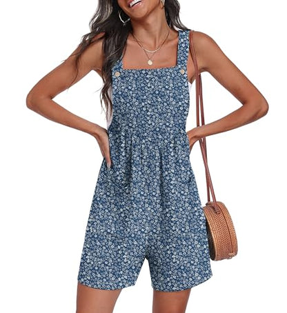 Summer Sleeveless Romper