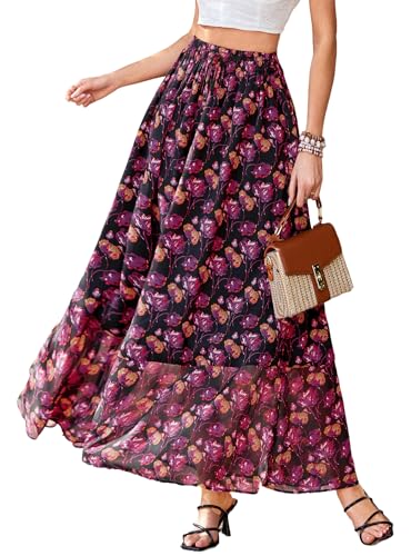 Boho Floral Skirt