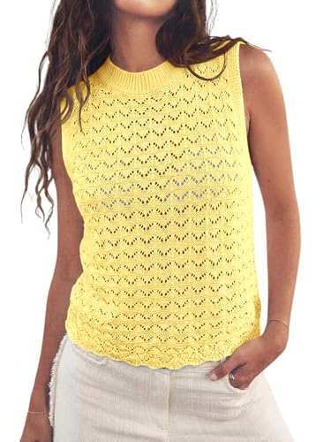Cotton Crochet Tank
