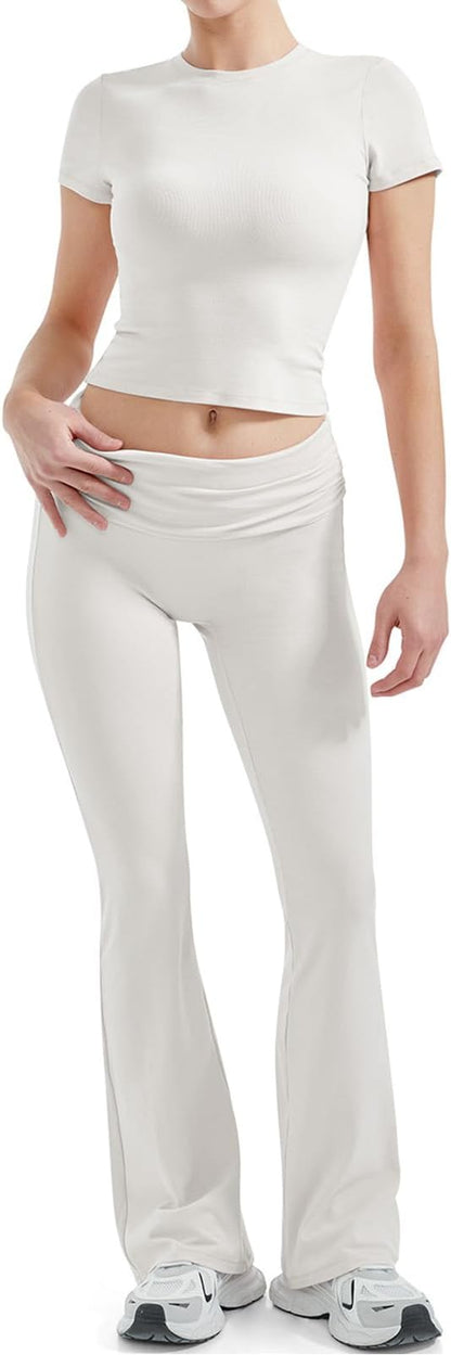 Foldover Leggings Set