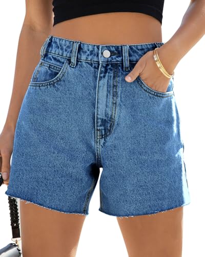 High Waisted Jean Shorts