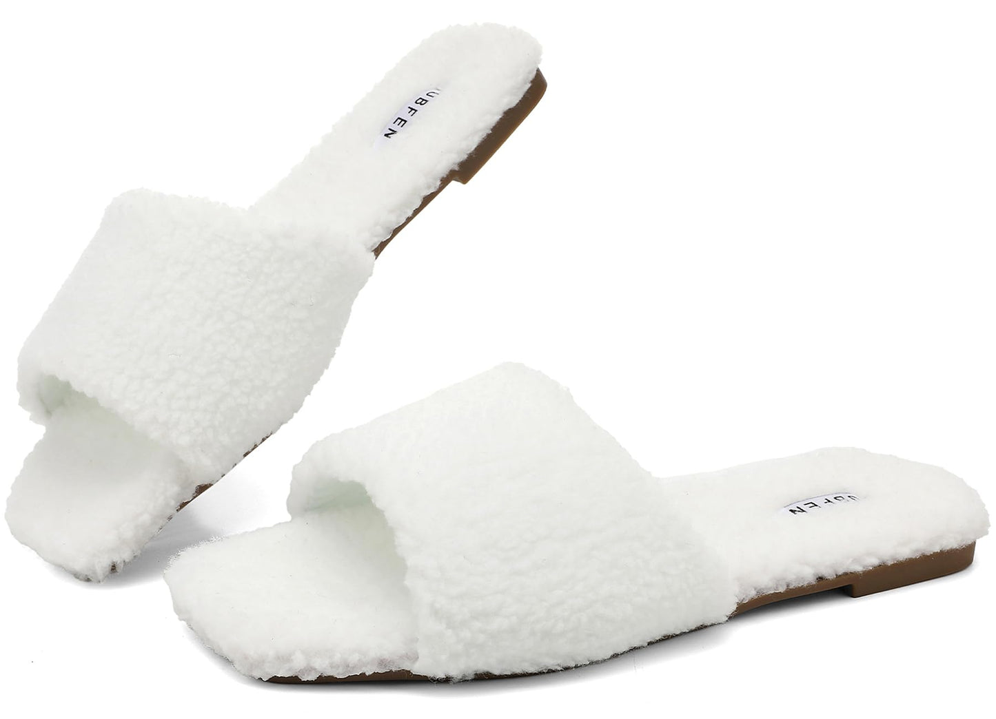 Fuzzy Slide Slippers