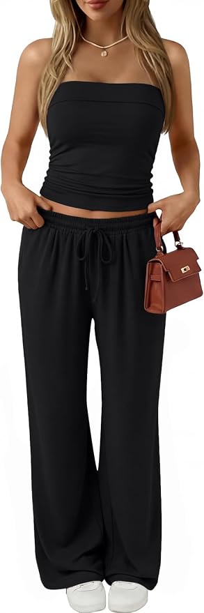 Tube Top Lounge Set