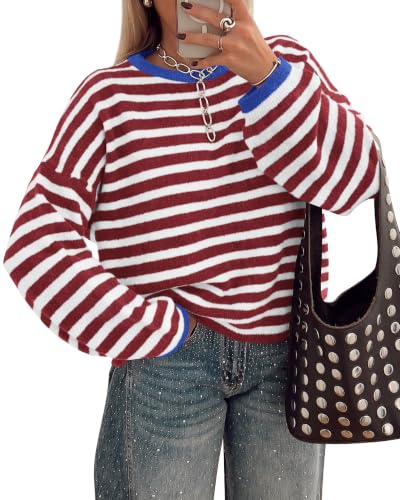 Oversized Striped Sweater