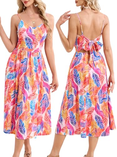 Floral Bow Tie Dress