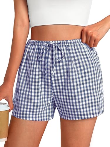 Gingham Pajama Shorts