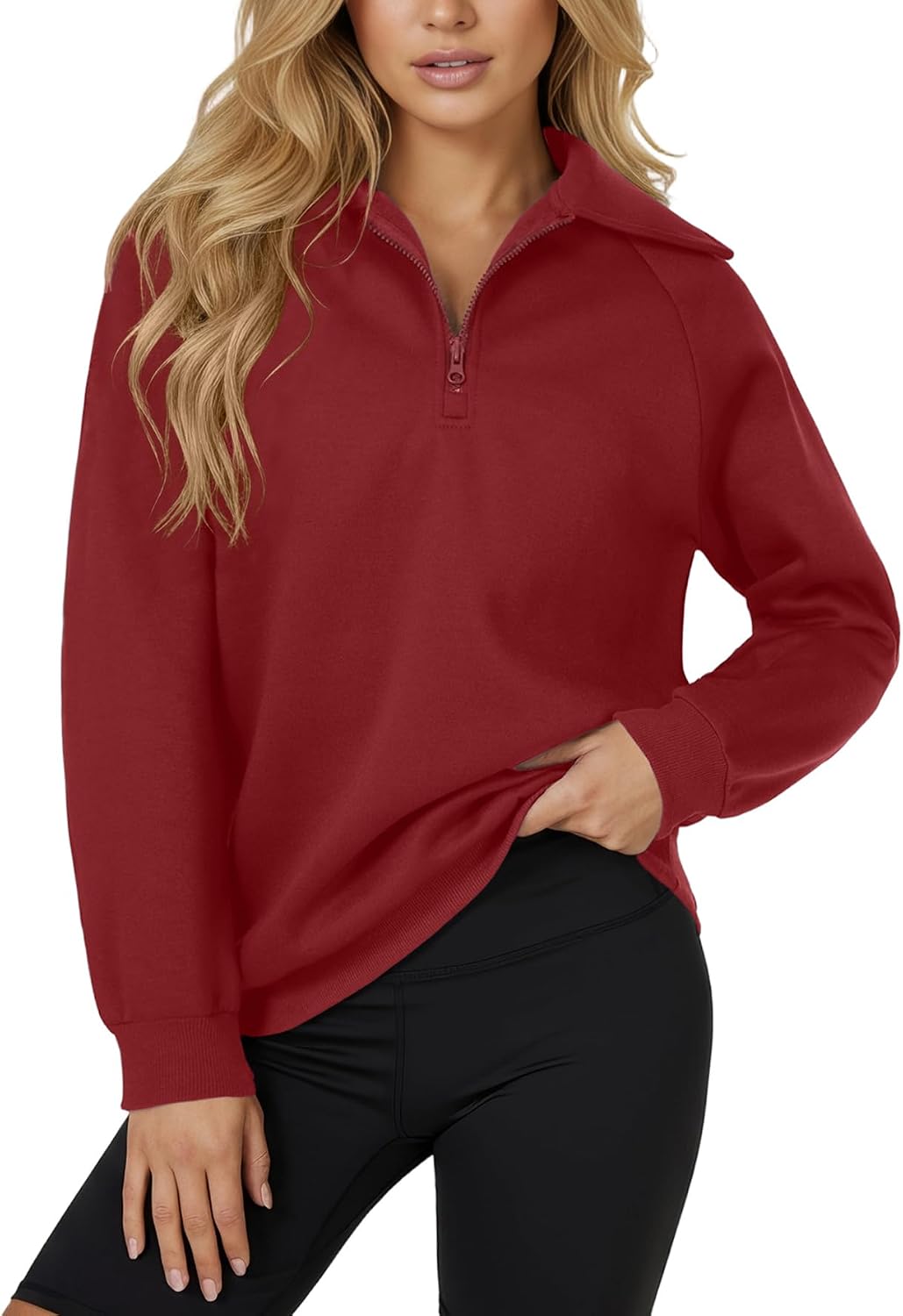 Quarter Zip Sweatshirt
