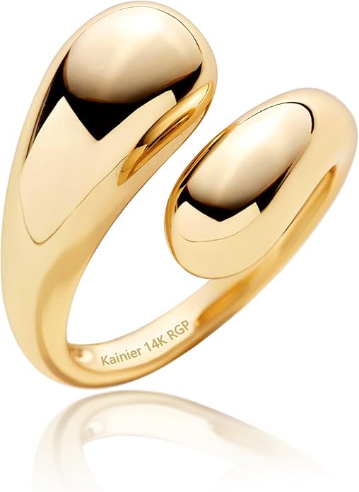 Gold Chunky Ring