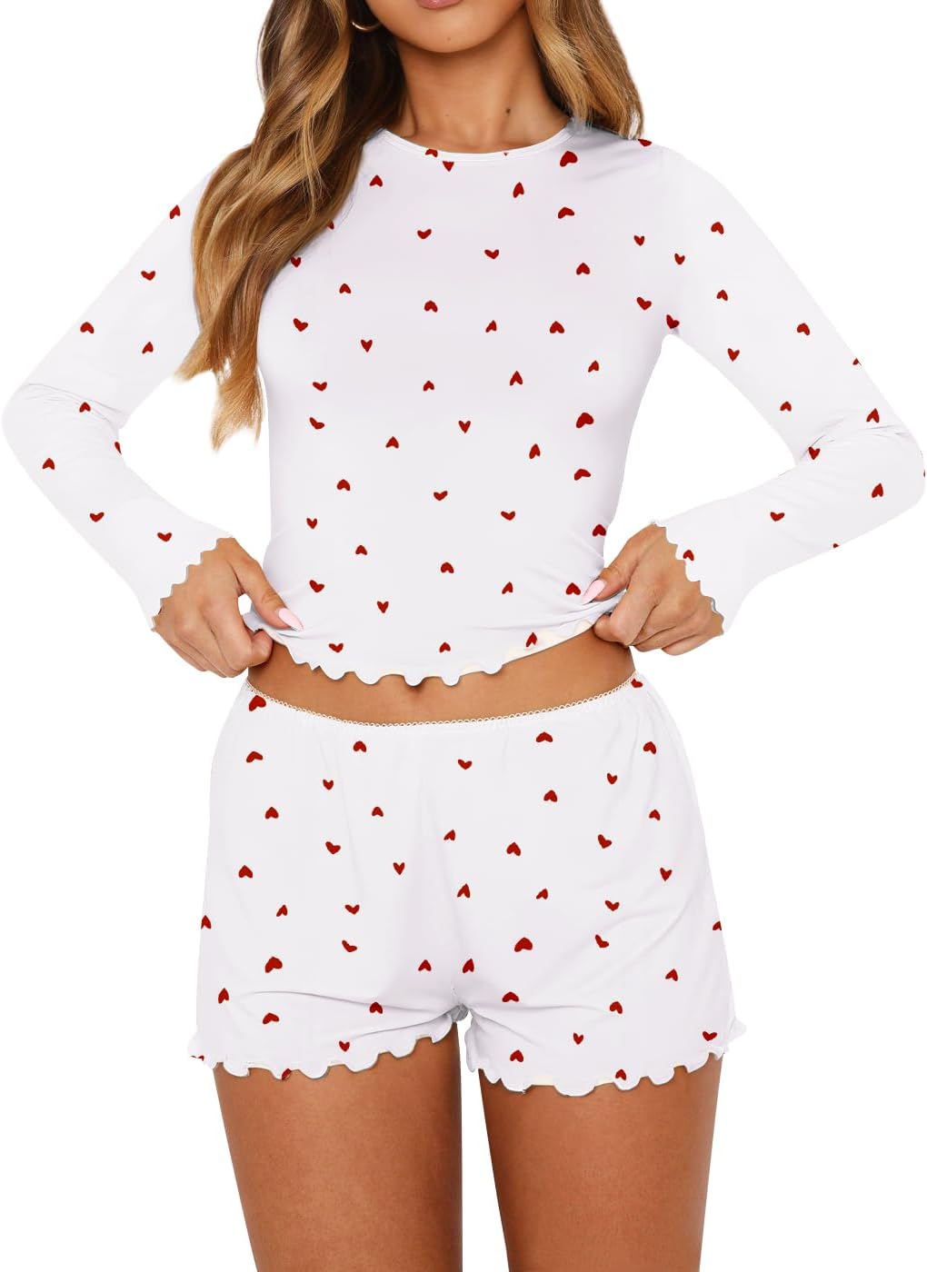Heart Graphic Pajamas