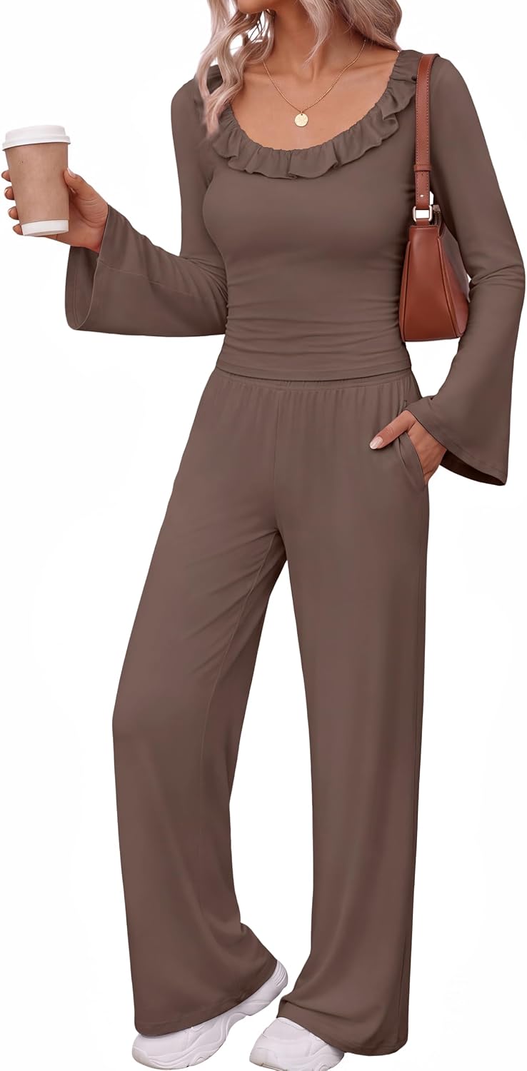 Bell Sleeve Lounge Set