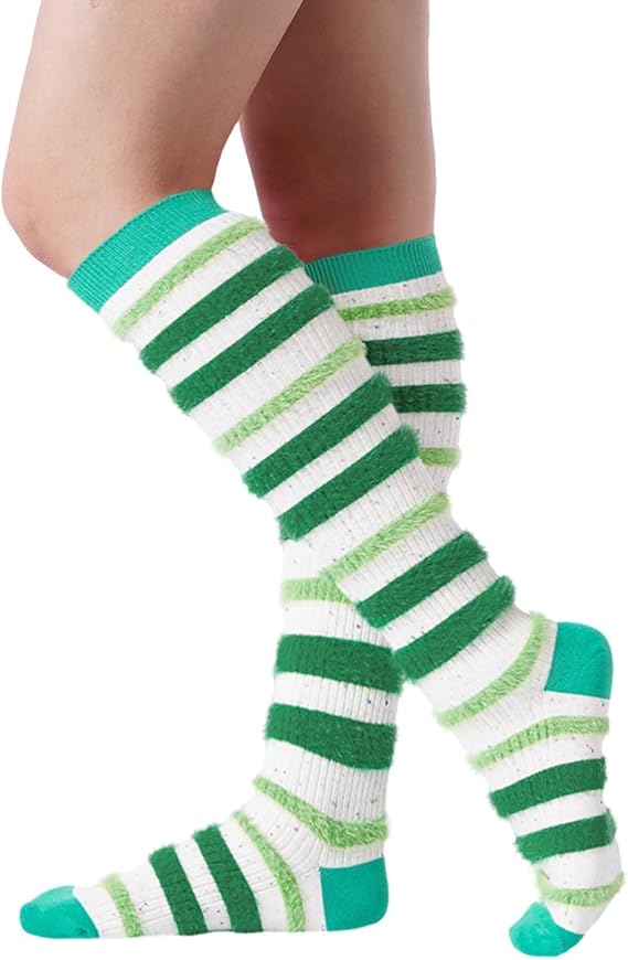 Fuzzy Knee Socks