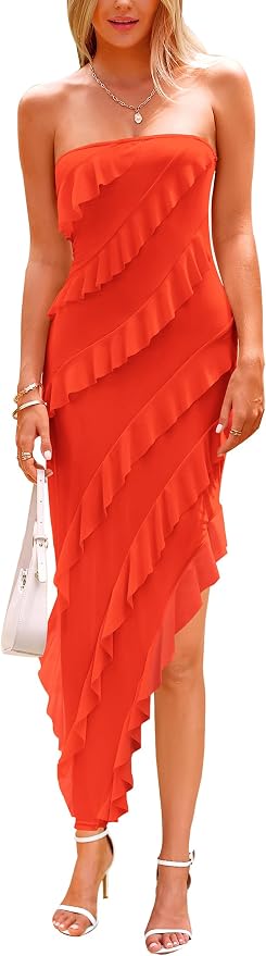 Asymmetrical Wedding Dress