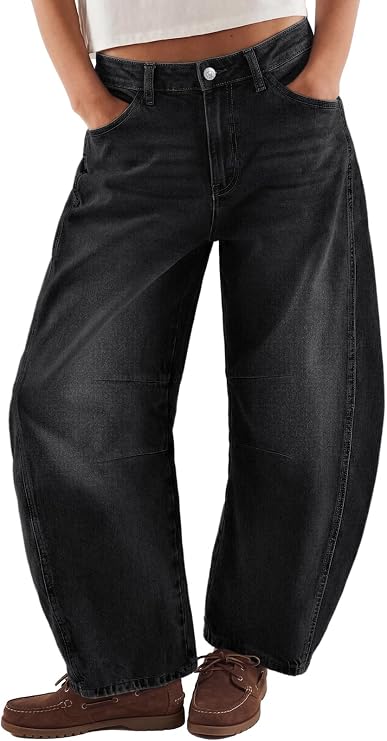 Barrel Wide Leg Jeans
